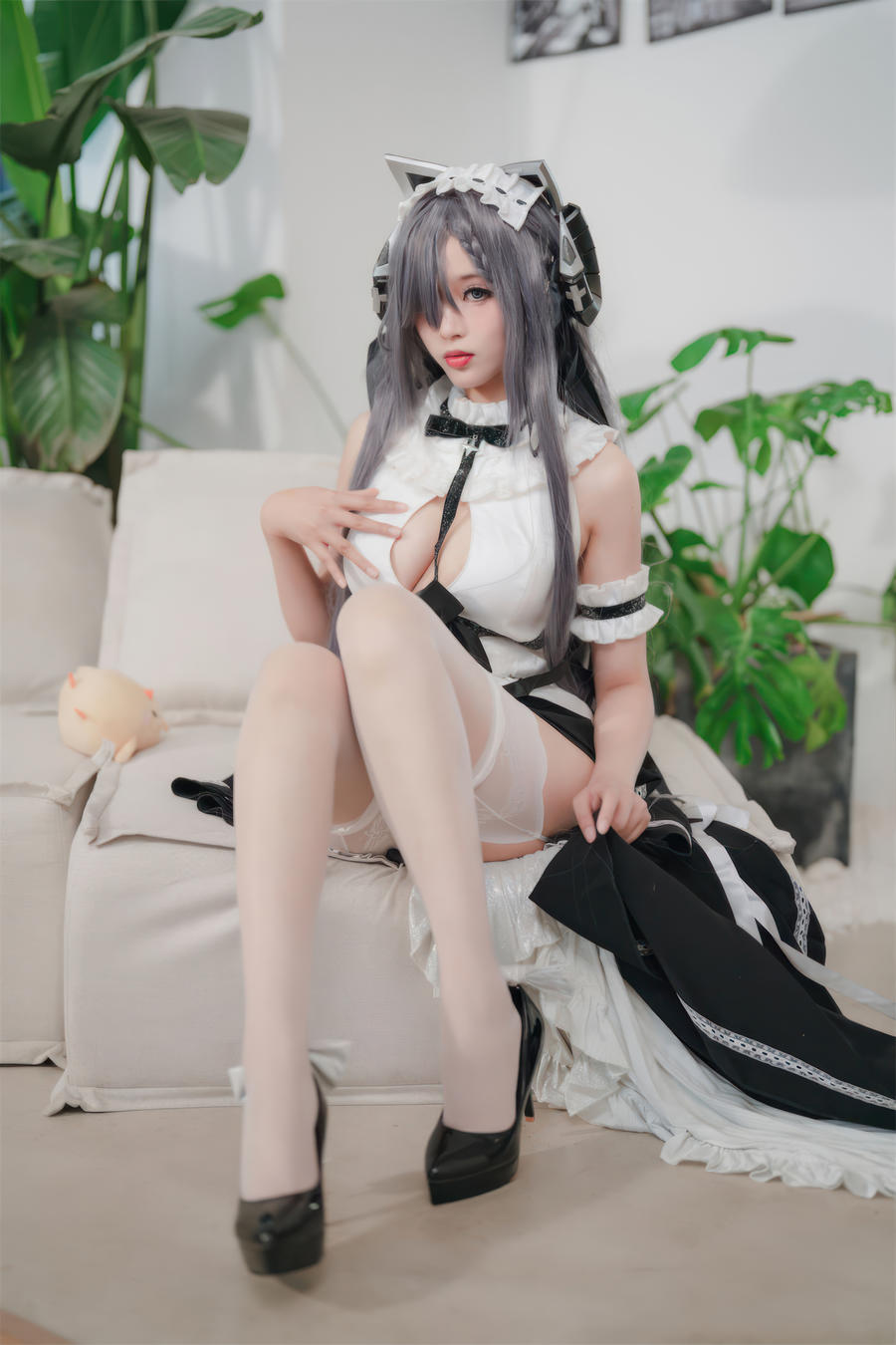 No.057 - 碧蓝航线 奥古斯特女仆 [67P 1V]-COS基地