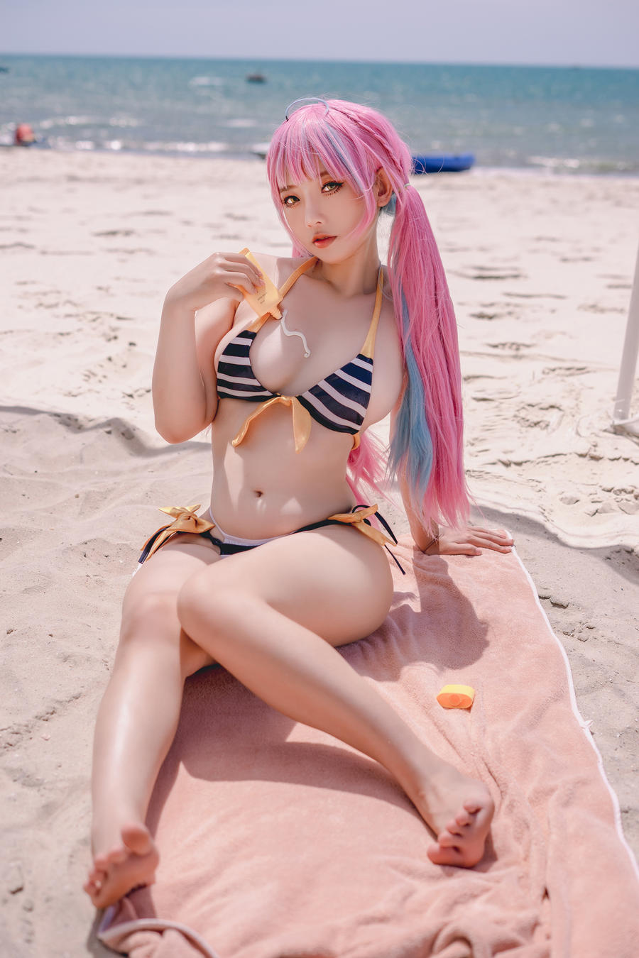 No.016 - Aqua Bikini [34P]-COS基地