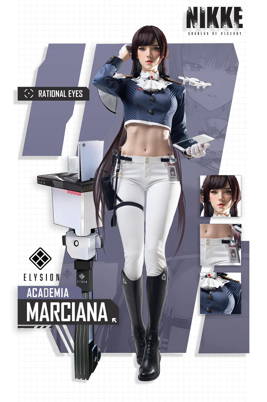 No.044 - Marciana Nikke [53P 10V]-COS基地