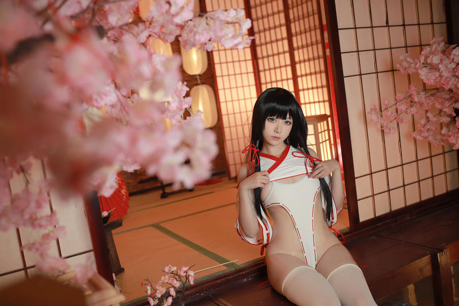 No.012 - ビッチ巫女 [31P]-COS基地