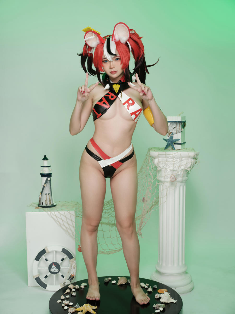 No.005 - Hakos Baelz Pole Dancing [38P 2V]-COS基地