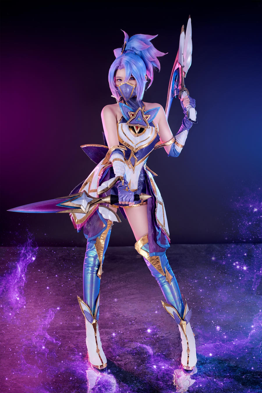 No.057 - LOL Akali x Kai'Sa Star Guardians (&PingPing) [41P 9V]-COS基地