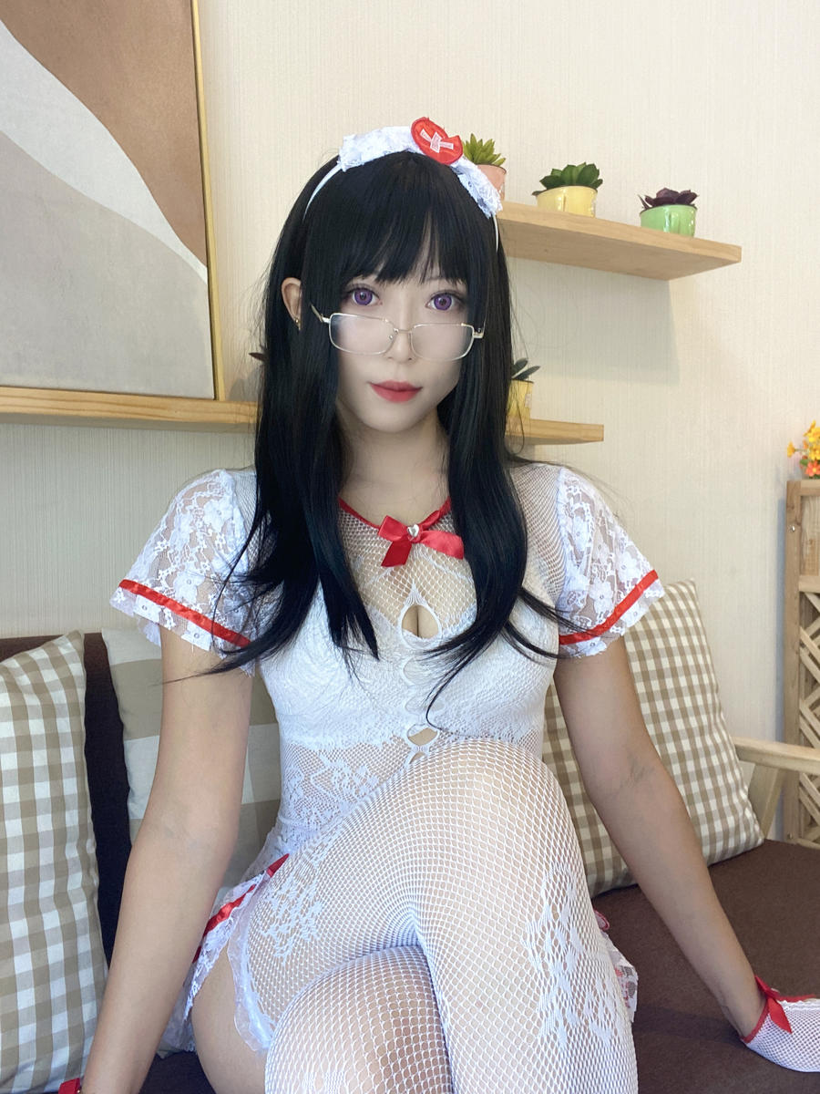 No.043 – 白网护士套 [35P]-COS基地