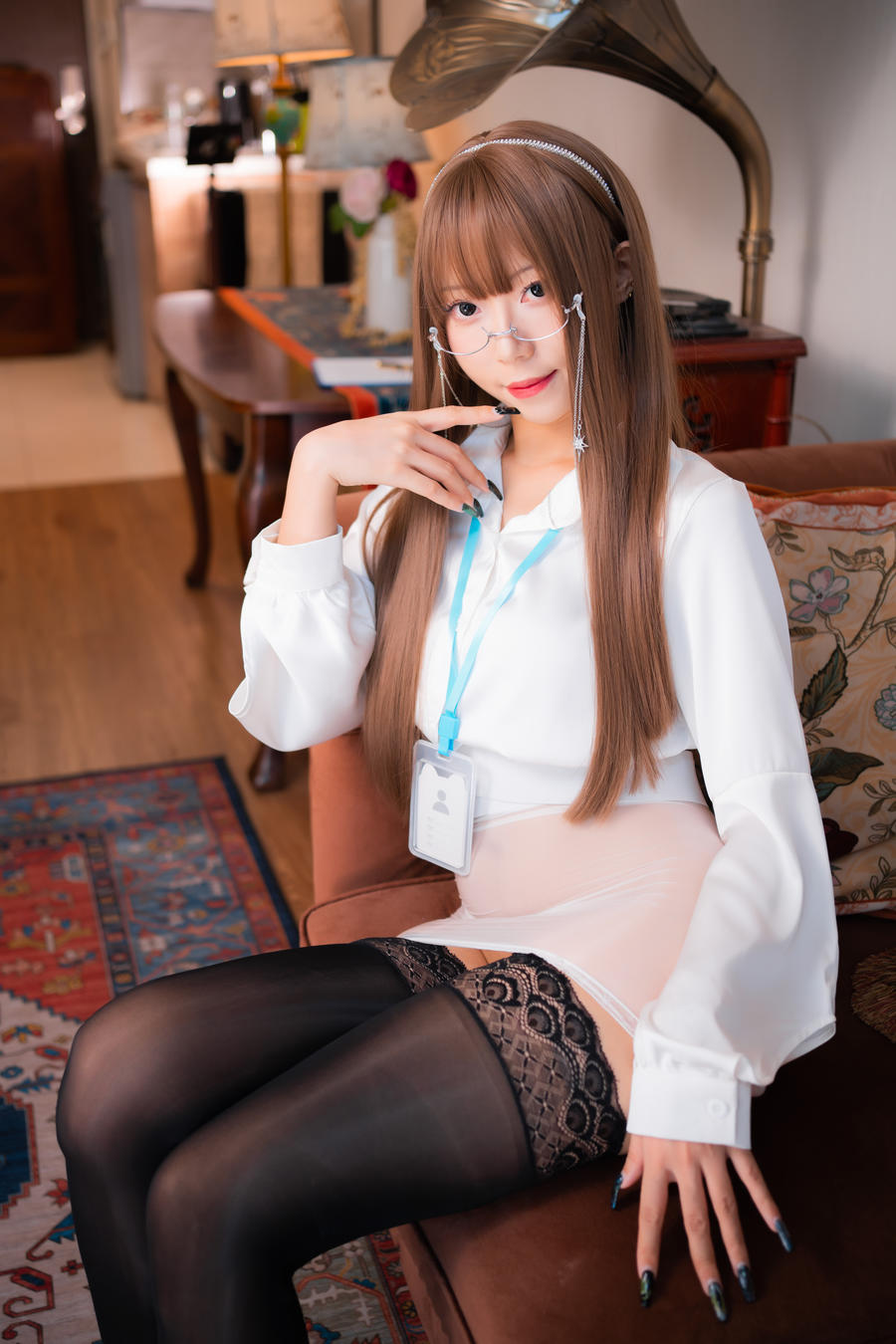 No.044 – 透明OL 眼镜娘 [43P]-COS基地