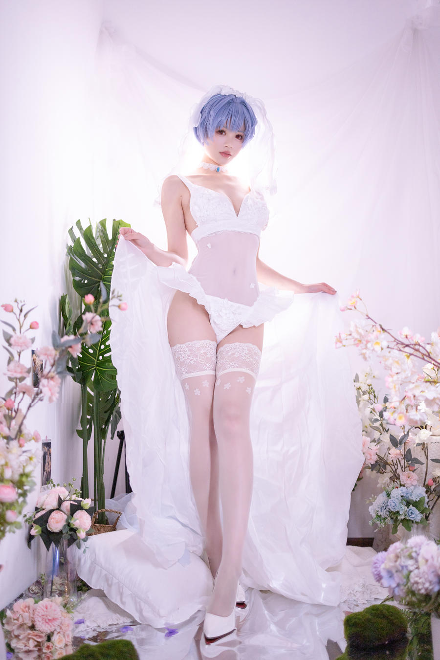 No.016 – EVA 绫波丽 花嫁 [52P]-COS基地