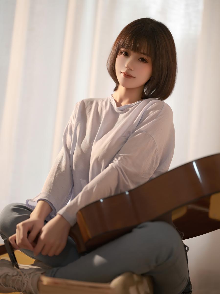 No.148 – 吉他少女 [20P]-COS基地