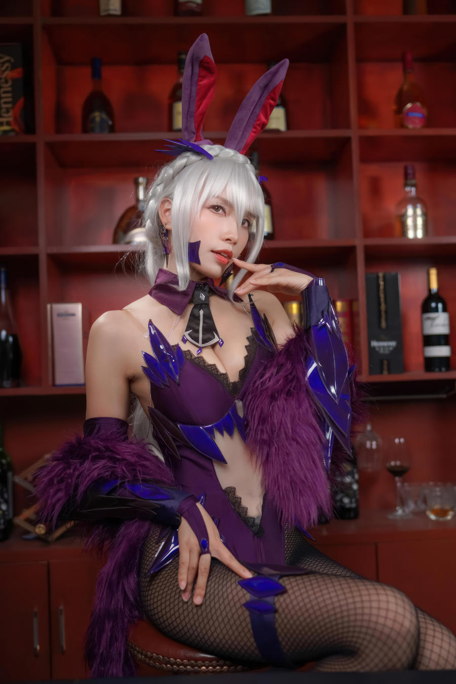 No.016 – FGO 黑枪呆兔女郎 [18P]-COS基地